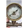 Image 3 : Vintage Brass PSI Gauge