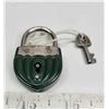 Image 1 : Vintage Miniature Lock & Key