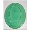 Image 3 : Green Fiesta Platter & Small Bowl