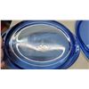 Image 8 : 3 Anchor Hawking Cobalt Baking Dishes