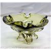 Image 1 : Decorative Green Glass Bowl