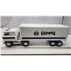 Image 1 : "Olympia" metal semi truck and trailer toy truck