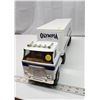 Image 4 : "Olympia" metal semi truck and trailer toy truck