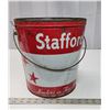 Image 2 : "Stafford" 20lb pail, with lid