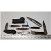 Image 1 : Collection of 8 old pocket knives