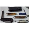 Image 3 : Collection of 8 old pocket knives