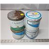 Image 2 : 4 Round tobacco tins - players light and Cameo