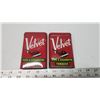 Image 1 : 2 Velvet tobacco tins