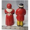 Image 3 : Pair of large Aunt Jemima and Uncle Mose, salt and pepper shakers