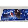 Image 2 : Pair of plastic "Pepsi" drink machine signs - 17"x10"