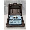 Image 1 : Smith Corona Coronet Super 12, baby blue, electric typewriter - in carrying case - works great
