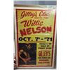 Image 2 : Gilley's Club presents - Willie Nelson poster