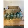 Image 1 : 12 - Light blue insulators, in box