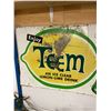 Image 3 : Teem soda sign tin - rare - 59"x35"