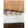 Image 1 : 4 Piece kitchen canister set