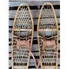 Image 2 : Pair of wooden snowshoes - 5ft long