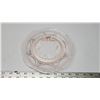 Image 1 : Pink depression glass plate