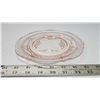 Image 2 : Pink depression glass plate