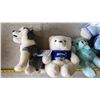 Image 2 : Assorted stuffed animals - teddy bears, dog, etc.