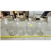 Image 1 : 4 large mason jars - made in Canada