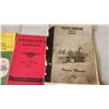 Image 3 : 3 John Deere parts book & Massey Ferguson manual