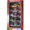 Image 2 : Racing Champions Nascar 5 pack Diecast cars in original box