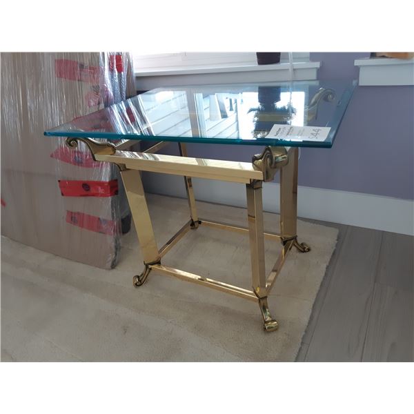 Glass End Table Cat B
