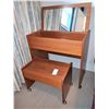 Image 1 : Danish Teak Vanity Table 