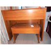 Image 7 : Danish Teak Vanity Table 