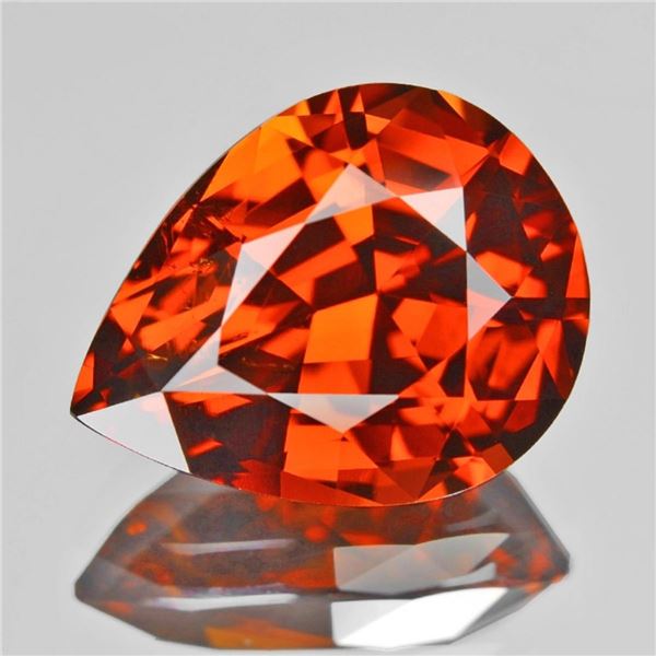 Natural Mandarin Orange Spessartite Garnet{Flawless-VVS}