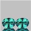 Image 1 : Natural Paraiba Green Blue Apatite Pair {Flawless-VVS}