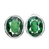 Image 1 : Natural Green Topaz Earrings