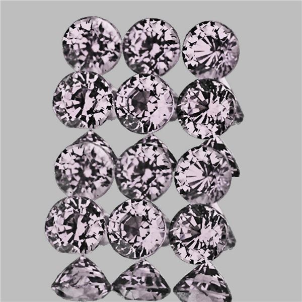 Natural Platinum Burma Pink Spinel 12 Pc{Flawless-VVS1}