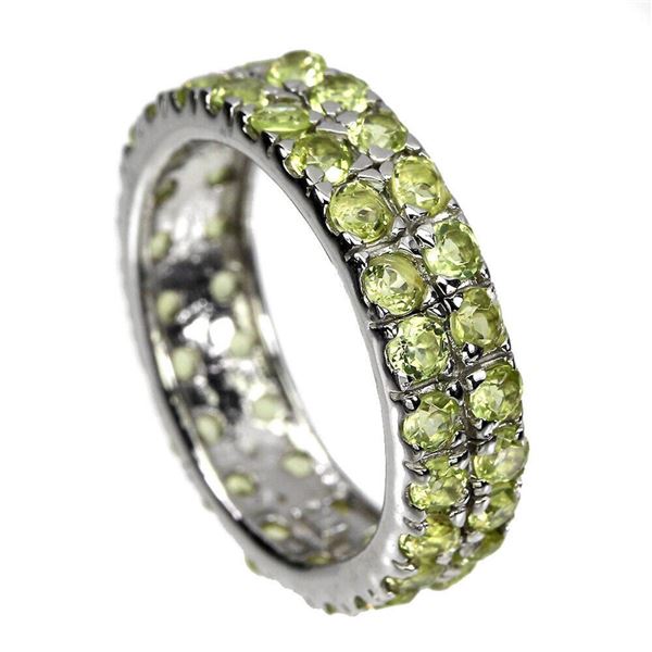 Natural Peridot Ring