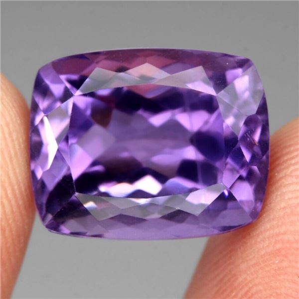 Natural Unheated Top Purple Amethyst 16.46 Cts