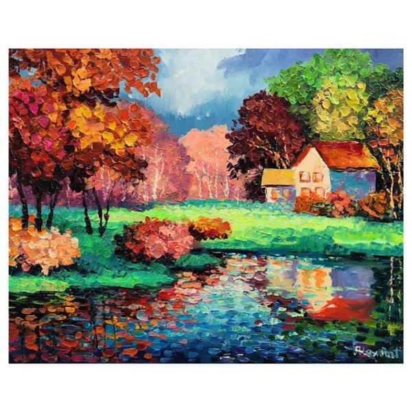 Atumn Cottage By Antanenka Original