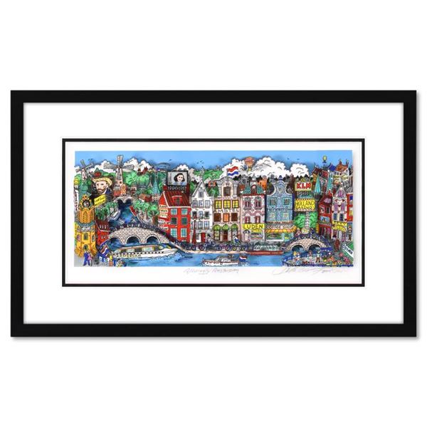 Alluringly Amsterdam (Black) By Fazzino, Charles