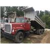 Image 1 : 1974 FORD DUMP TRUCK, 2DR, RED, VIN V90TVU46048