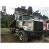 Image 2 : 1986 KENWORTH DUMP TRUCK, 2DR, WHITE, VIN 2NKCLB0X9GM915843