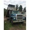 Image 2 : 1980 FORD 9000 DUMP TRUCK, 2DR, BLUE, VIN W912VFC6150