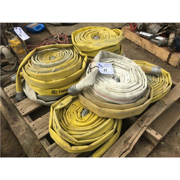 GROUP OF 10 FIRE HOSE LINES