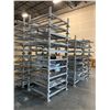 Image 2 : LOT OF 10 STACKABLE 4' X 4' PRODUCT STORAGE CRATES