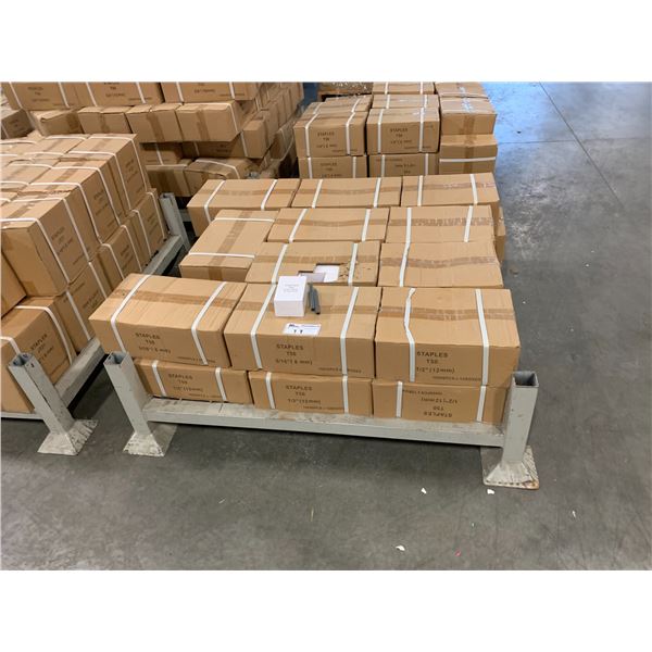 PALLET OF T50 8MM STAPLES