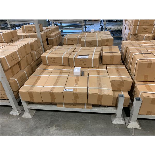 PALLET OF T50 8MM STAPLES