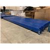 Image 4 : 4 BAYS OF INDUSTRIAL PALLET RACKING INCLUDING 5 - 20' X 42" UPRIGHTS AND 24 - 8' X 4.5" CROSS BEAMS