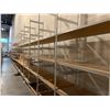 Image 3 : 34 BAYS OF 10' X 2' PRODUCT STORAGE SHELVING AND REMAINING CONTENTS INCLUDING UPRIGHTS, CROSSBEAMS