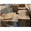 Image 3 : PALLET OF FLATTENED PACKAGING BOXES