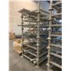 Image 2 : LOT OF 8 METAL STACKABLE 4' X 4' PRODUCT STORAGE CRATES