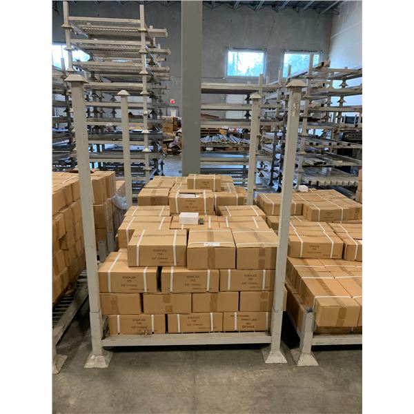 PALLET OF APPROX 38 BOXES T50 5/8" ( 14MM ) STAPLES