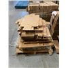 Image 2 : PALLET OF ASSORTED SIZE FLATTENED PACKAGING BOXES